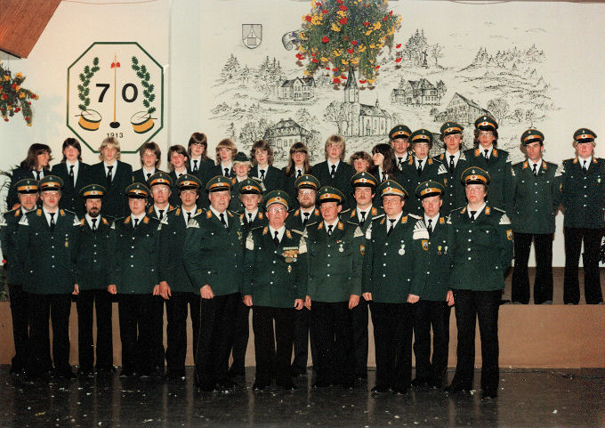 1983 70 jähriges Jubiläimsfest bearbeitet